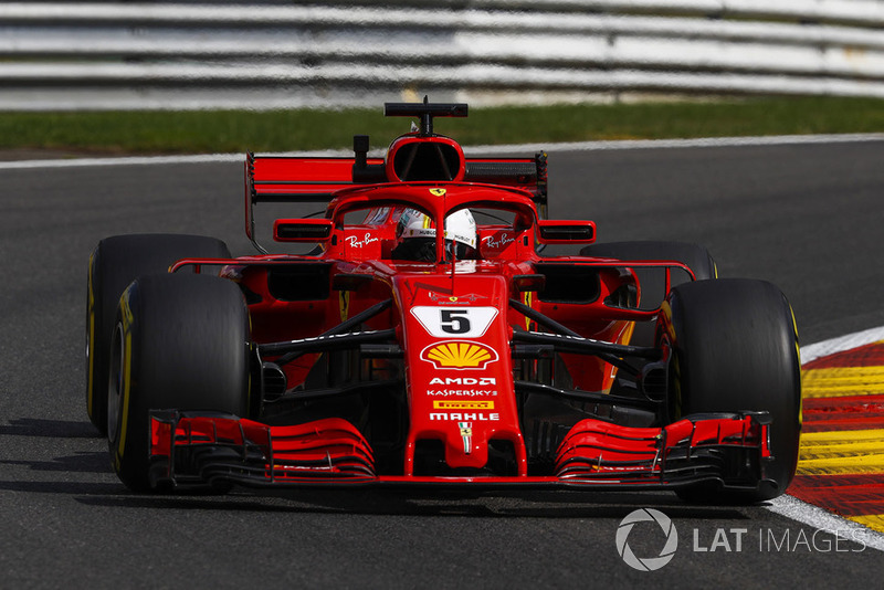 5. Sebastian Vettel, Ferrari SF71H