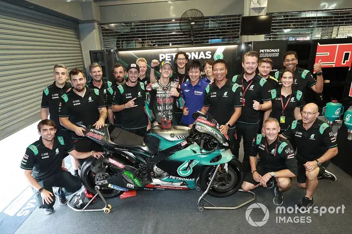 Segundo lugar Fabio Quartararo, Petronas Yamaha SRT