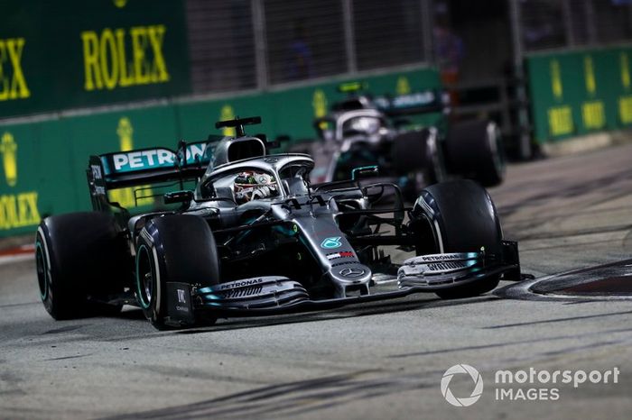 Lewis Hamilton, Mercedes AMG F1 W10, Valtteri Bottas, Mercedes AMG W10 