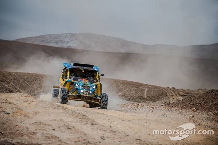 Bruno Varela e Maykel Justo no Dakar 2019