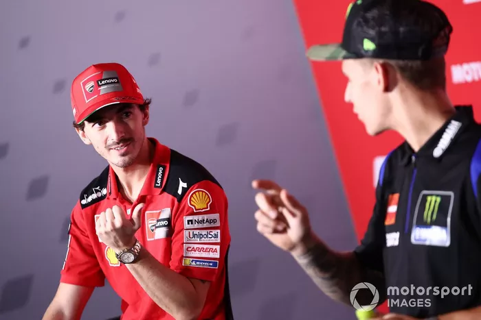 Francesco Bagnaia, Equipo Ducati, Fabio Quartararo, Yamaha Factory Racing