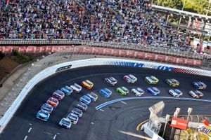 Kyle Larson, Hendrick Motorsports, Chevrolet Camaro MetroTech, Chase Elliott, Hendrick Motorsports, Chevrolet Camaro NAPA Auto Parts, Ricky Stenhouse Jr., JTG Daugherty Racing, Chevrolet Camaro Cottonelle, William Byron, Hendrick Motorsports, Chevrolet Camaro Liberty University, Joey Logano, Team Penske, Ford Mustang Shell Pennzoil, Alex Bowman, Hendrick Motorsports, Chevrolet Camaro Ally Patriotic, Denny Hamlin, Joe Gibbs Racing, Toyota Camry FedEx Freight