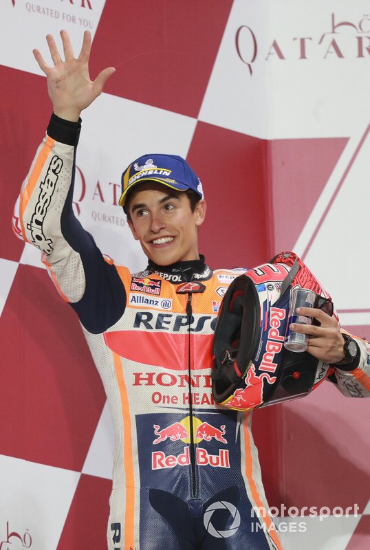 Podium: Marc Marquez, Repsol Honda Team