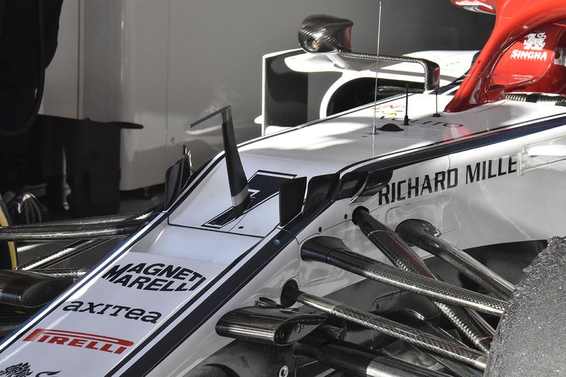 Alfa Romeo Racing C38 front detail