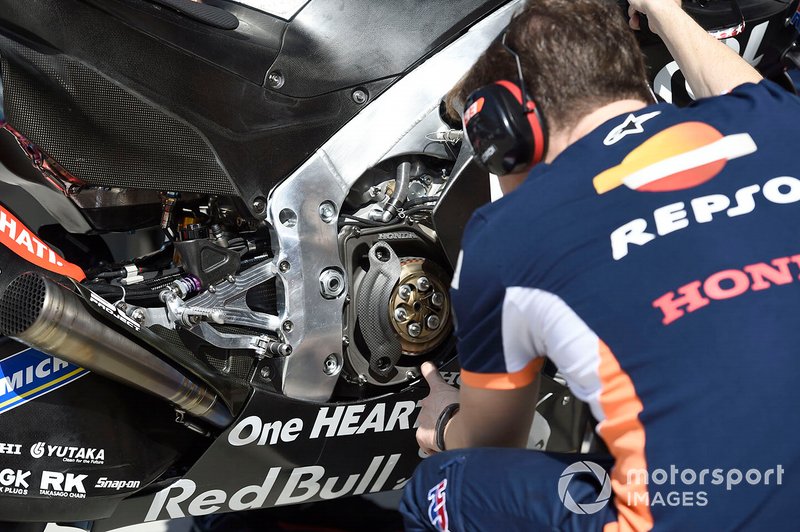 Repsol Honda Team bike detail