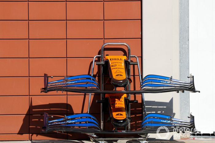 Alerón delantero del McLaren MCL35