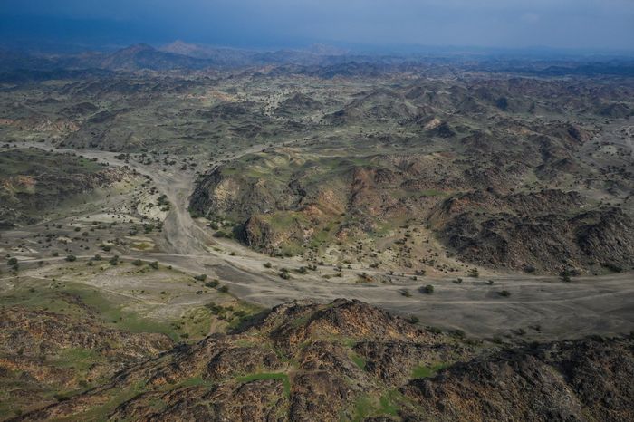 Paisajes de la etapa 11 del Dakar 2021