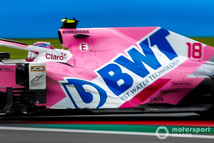 Detalle del Racing Point RP20