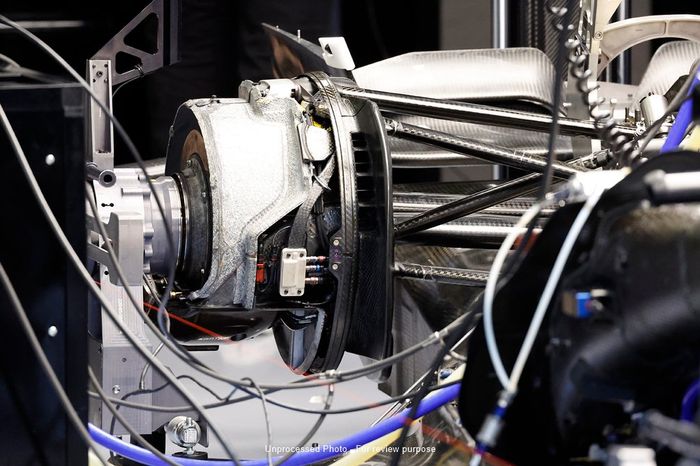 Alpine A523 tambor de freno detalle