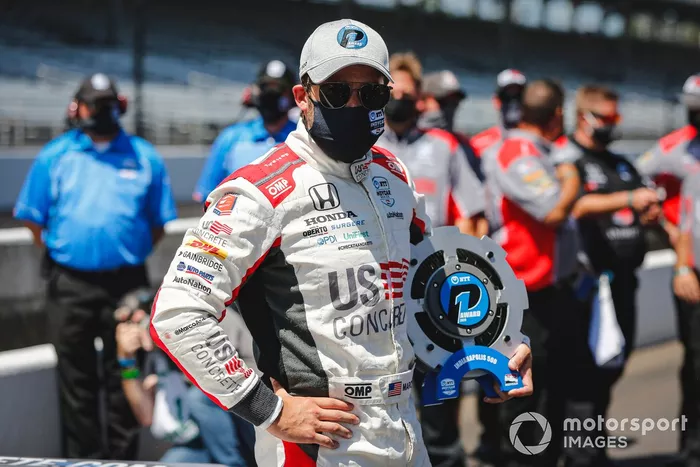 Marco Andretti, Andretti Herta with Marco & Curb-Agajanian Honda, autor de la pole de la Indy 500 2020