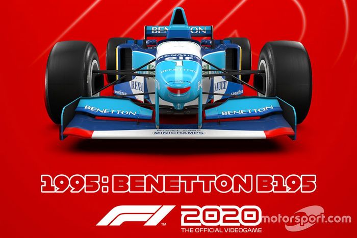 El Benetton de 1995 en 'F1 2020'