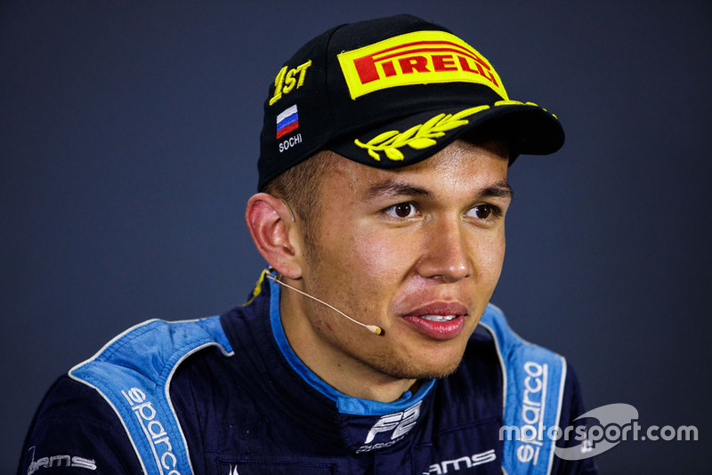 Press conference: Alexander Albon, DAMS