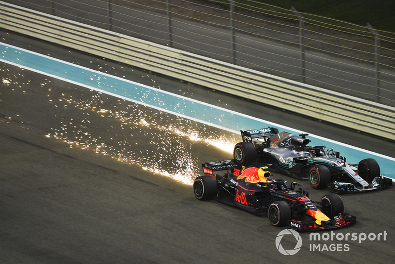 Макс Ферстаппен, Red Bull Racing RB14, Льюіс Хемілтон, Mercedes AMG F1 W09