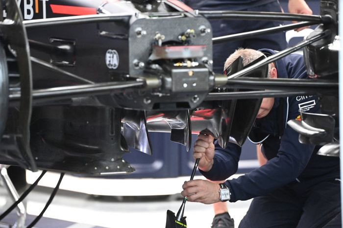 Detalle del Red Bull Racing R18