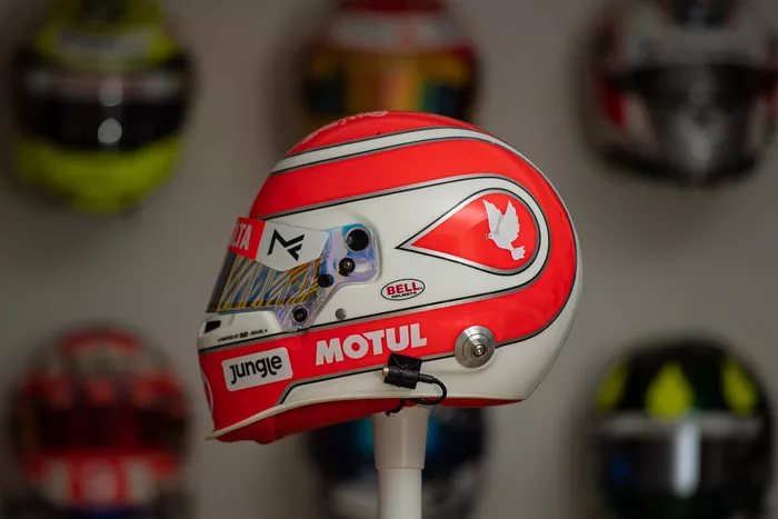 Capacete de Nelsinho Piquet