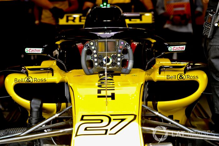 Volante del Renault Sport F1 Team R.S. 18