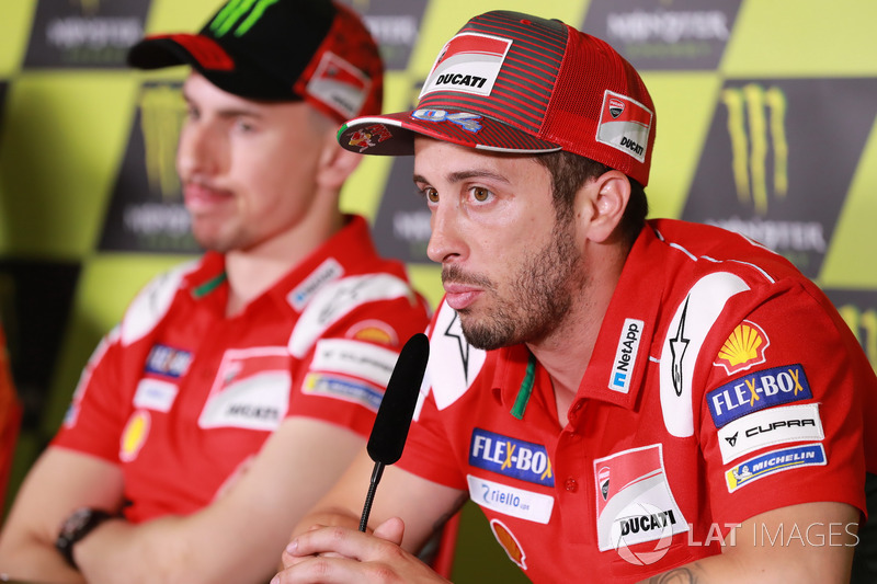 Андреа Довіціозо, Ducati Team, Хорхе Лоренсо, Ducati Team