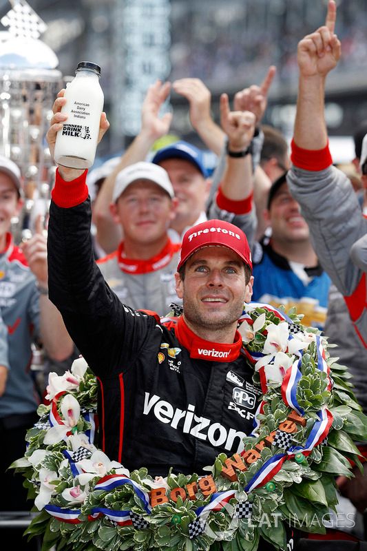 Ganador de la carrera Will Power, Team Penske Chevrolet