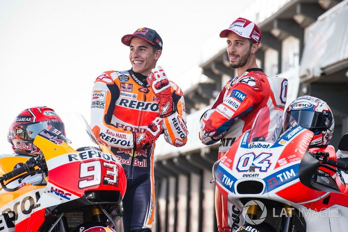 Marc Márquez, Repsol Honda Team, Andrea Dovizioso, Ducati Team