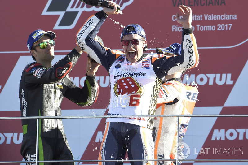 Podium: Marc Marquez, Repsol Honda Team