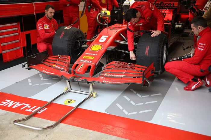 Ferrari SF1000 front wing
