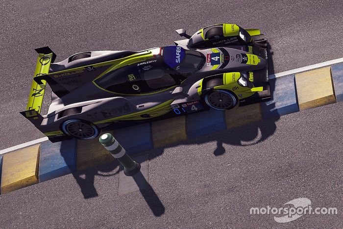 #4 Bykolles - Burst Esport Oreca 07 LMP2: Tom Dillmann, Esteban Guerrieri, Jernej Simoncic, Jesper Pedersen