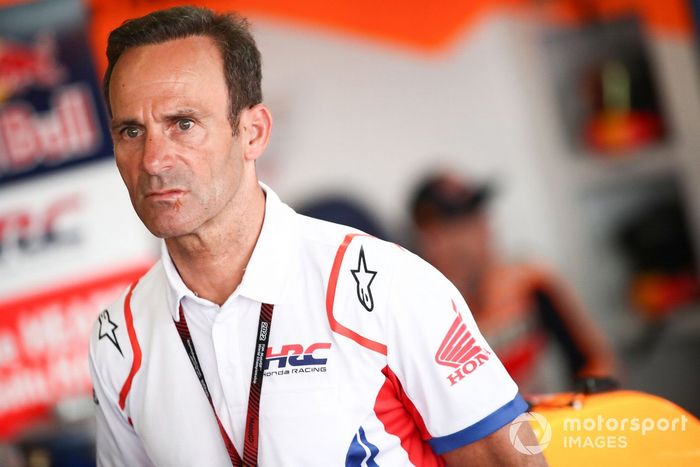 Alberto Puig, director del equipo Repsol Honda