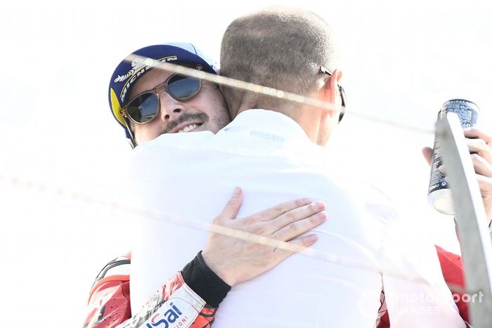 Podio: ganador Francesco Bagnaia, Ducati Team