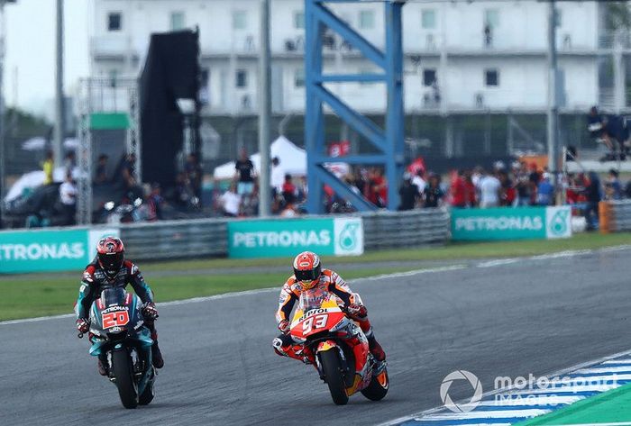 Fabio Quartararo, Petronas Yamaha SRT, Marc Marquez, Repsol Honda Team