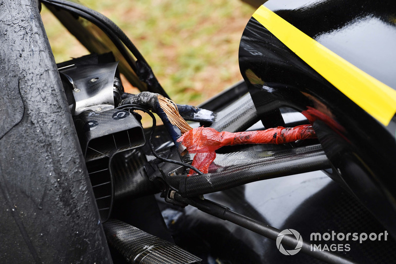 Розбита машина Ніко Хюлькенберга, Renault Sport F1 Team R.S. 18