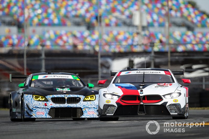 BMW M8 GTE #25 beim Daytona-Test