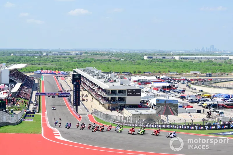 Départ de la course de vitesse