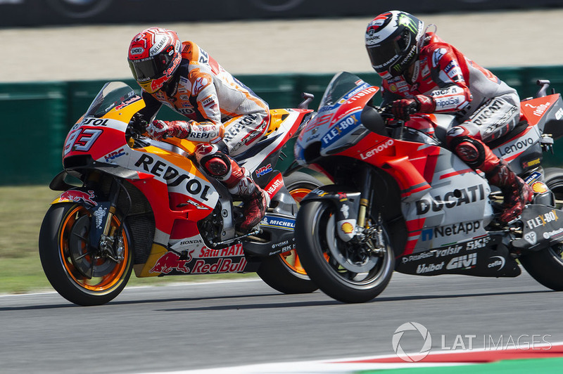 Марк Маркес, Repsol Honda Team, Хорхе Лоренсо, Ducati Team
