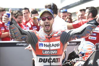 Ganador de la pole Andrea Dovizioso, Ducati Team