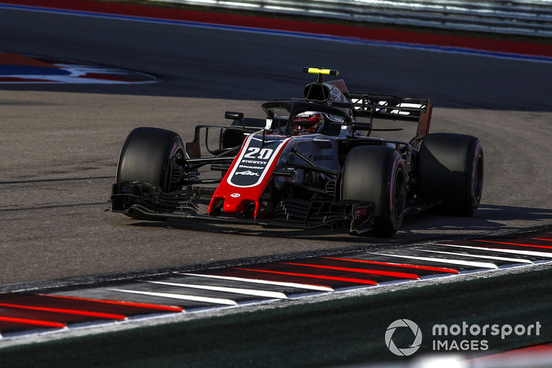 Magnussen en Haas vieren P5 in de kwalificatie