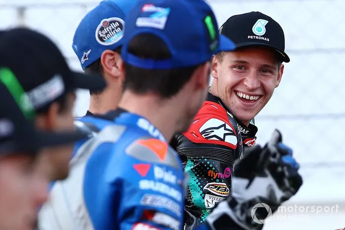 Joan Mir, Team Suzuki MotoGP, Fabio Quartararo, Petronas Yamaha SRT