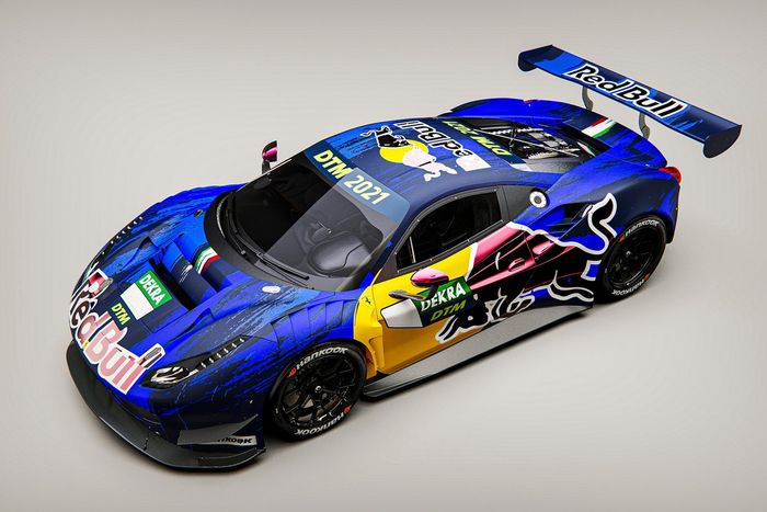 AF Corse Red Bull design for Liam Lawson