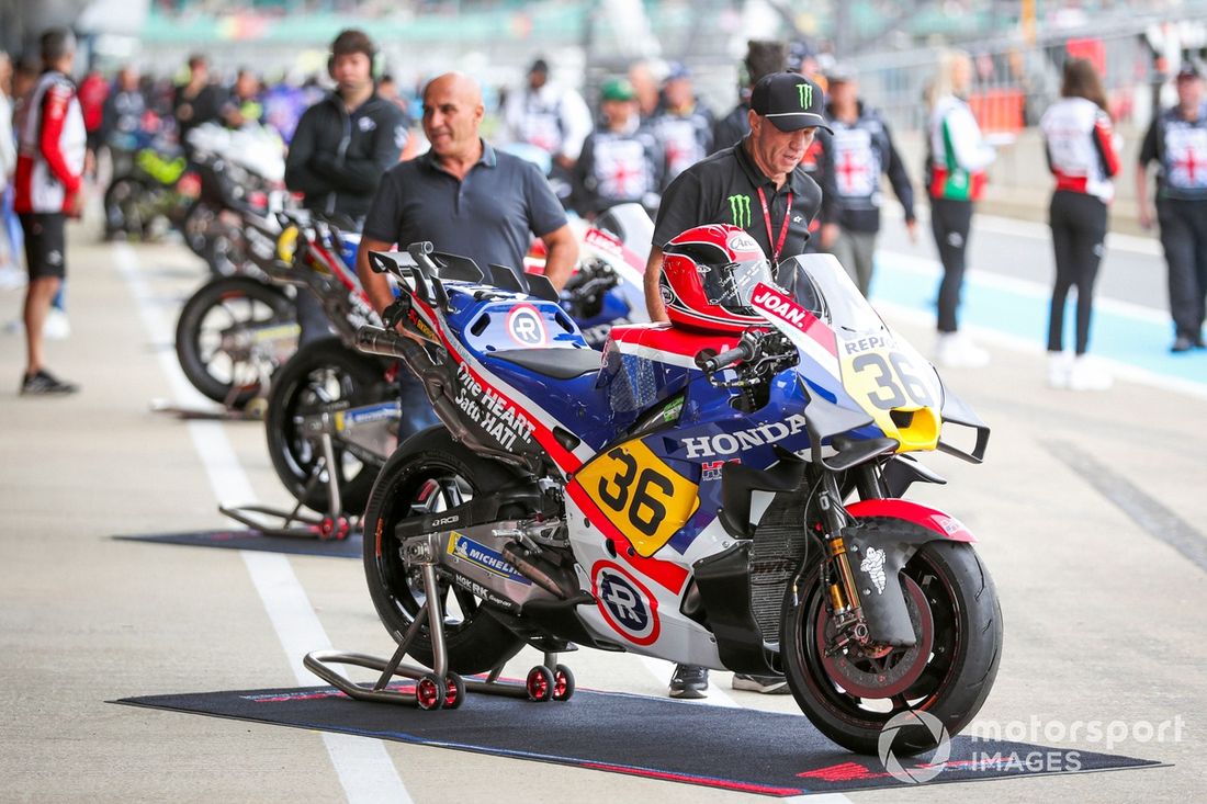 Motocykl zespołu Repsol Honda