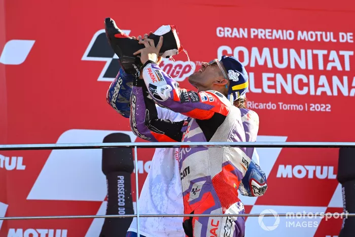 Podio: tercer lugar Jorge Martín, Pramac Racing