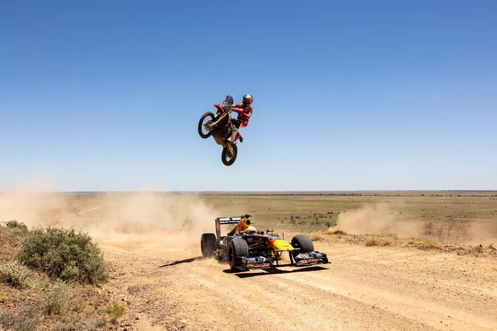 Daniel Ricciardo, Red Bull Racing  RB7 with Daniel Sanders