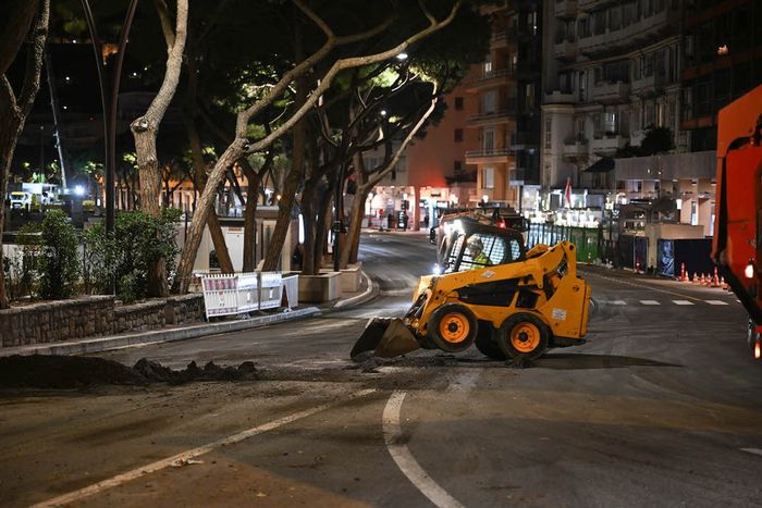 Préparatifs du Grand Prix de Monaco