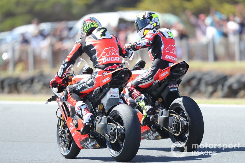 Чаз Девіс, Альваро Баутіста, Aruba.it Racing-Ducati Team