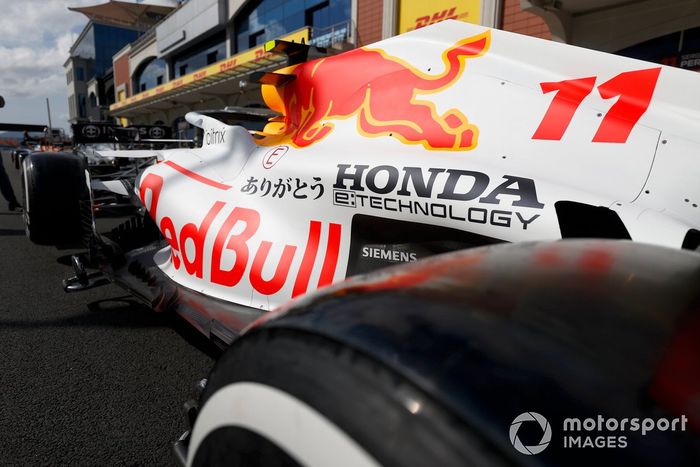 La nueva decoración del Red Bull Racing RB16B en Turquía