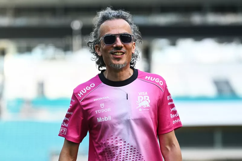 Laurent Mekies, directeur de l'équipe Racing Bulls