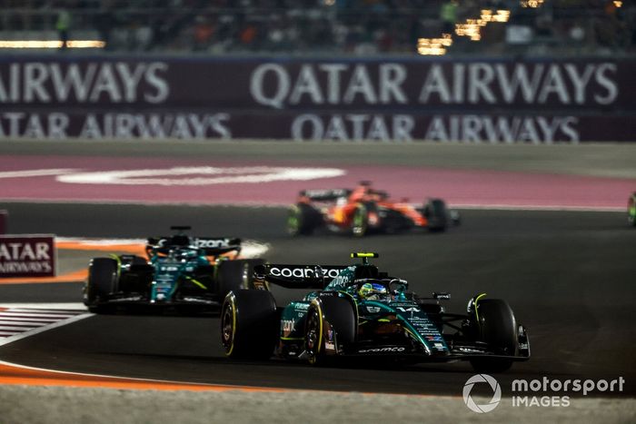 Fernando Alonso, Aston Martin AMR23, Lance Stroll, Aston Martin AMR23