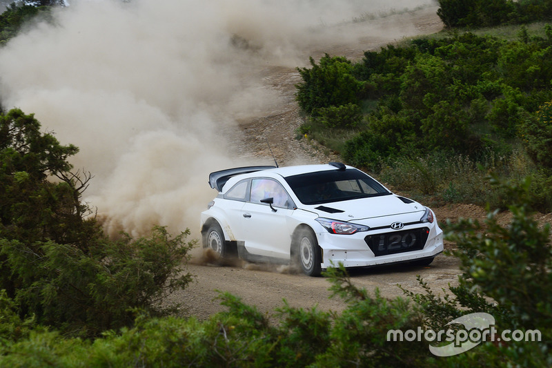 Hyundai i20 WRC 2017 beim Test