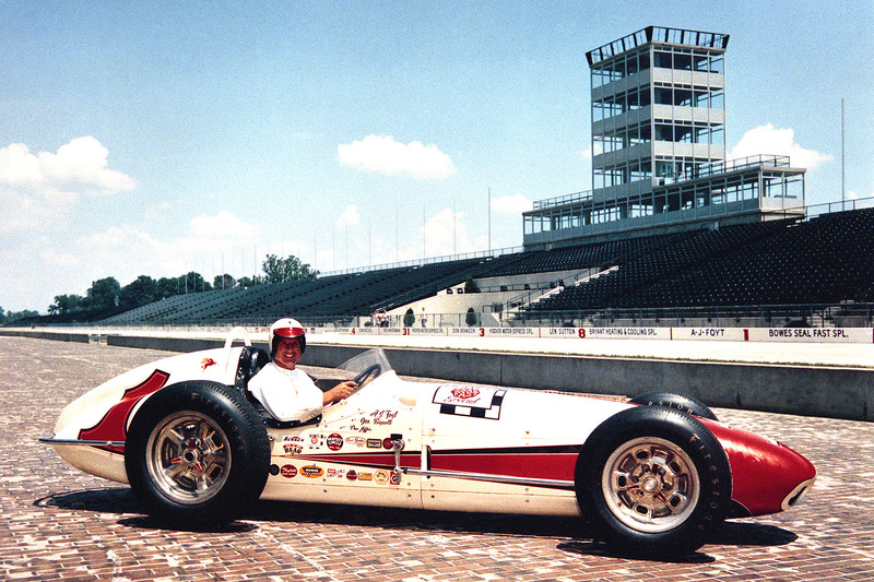 Le vainqueur A.J. Foyt, Trevis/Offy