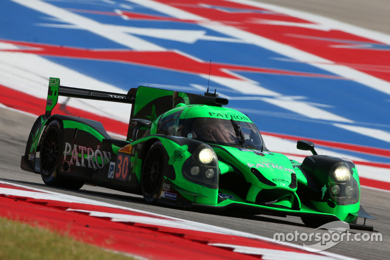7. LMP2: #30 Extreme Speed Motorsports, Ligier JS P2 - Nissan: Scott Sharp, Ed Brown, Johannes van Overbeek