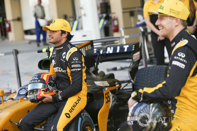 Карлос Сайнс-мол., Ніко Хюлькенберг, Renault Sport F1 Team