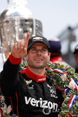 Race winner Will Power, Team Penske Chevrolet